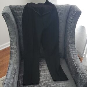 Seraphine Black Petite Maternity Pants